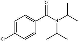 4-クロロ-N,N-ジイソプロピルベンズアミド 化学構造式