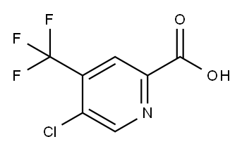 5-Chloro-4-(trifluoroMethyl)-2-pyridinecarboxylic acid Structure