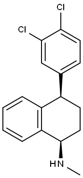 4-(3,4-Dichlorophenyl)-1,2,3,4-Tetrahydro- Structure