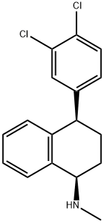 (1R,4R)-Sertraline HCl, 79617-98-4, 结构式