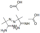 2,2'-azobis[2-methylpropionamidine] diacetate Structure
