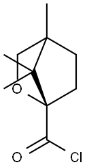 2-Oxabicyclo[2.2.1]heptane-1-carbonyl chloride, 4,7,7-trimethyl-, (1S)- (9CI) Structure