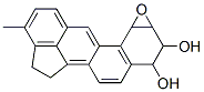 9,10-dihydroxy-7,8-epoxy-7,8,9,10-tetrahydro-3-methylcholanthrene Structure