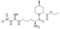 阿加曲班杂质D, 79672-38-1, 结构式