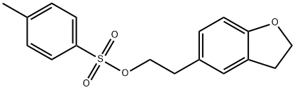 2,3-二氢苯并呋喃-5-乙醇对甲苯磺酸酯 结构式