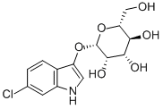 6-CHLORO-3-INDOXYL-BETA-D-MANNOPYRANOSIDE 结构式