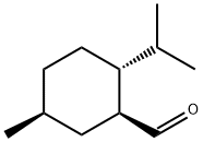 Cyclohexanecarboxaldehyde, 5-methyl-2-(1-methylethyl)-, (1S,2R,5S)- (9CI) Structure