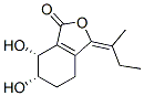 1(3H)-Isobenzofuranone, 3-butylidene-4,5,6,7-tetrahydro-6,7-dihydroxy-, (6S,7R)- (9CI)|6,7-DIHYDRO-(6S,7R)-DIHYDROXYLIGUSTILIDE