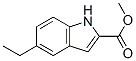 1H-Indole-2-carboxylicacid,5-ethyl-,methylester(9CI) Structure