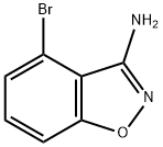 4-溴苯并[D]异恶唑-3-胺,796969-15-8,结构式