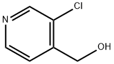 (3-クロロピリジン-4-イル)メタノール 化学構造式
