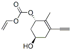 Carbonic acid, ethenyl (1S,5R)-3-ethynyl-5-hydroxy-2-methyl-2-cyclohexen-1-yl ester (9CI) Structure