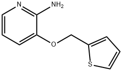 2-amino-3-(thien-2-ylmethoxy)pyridine,79707-48-5,结构式