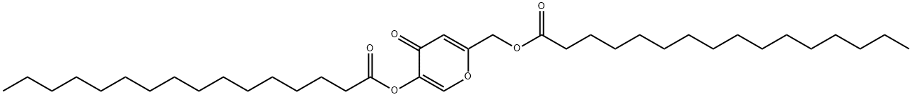 Kojic acid dipalmitate Structure