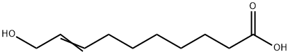 10-hydroxy-8-decenoic acid Structure