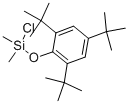 (2,4 6-TRI-TERT-BUTYLPHENOXY)DIMETHYLCHLOROSILANE Structure