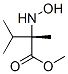Valine, N-hydroxy-2-methyl-, methyl ester (9CI) Struktur