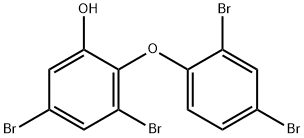 6-羟基-2,2',4,4'-四溴联苯醚,79755-43-4,结构式