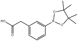 Phenylacetic acid-3-boronic acid pinacol ester Structure