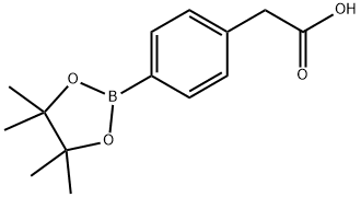 Phenylacetic acid-4-boronic acid pinacol ester Struktur