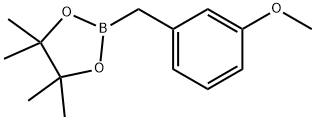 3-Methoxybenzylboronic acid pinacol ester Struktur