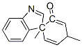 Spiro[2,5-cyclohexadiene-1,3-[3H]indol]-2(1H)-one, 1,4-dimethyl- (9CI) Structure
