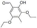 Benzaldehyde, 3,5-diethoxy-2-hydroxy-4-methyl- (9CI) Structure