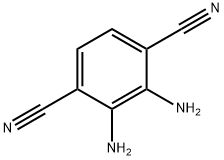 2,3-二氨基-1,4-苯二甲腈 结构式