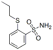 o-(propylthio)benzenesulphonamide|