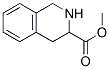 1,2,3,4-tetrahydro-isoquinoline-3-carboxylic acid methyl ester 化学構造式