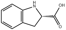 (S)-(-)-Indoline-2-carboxylic acid Structure