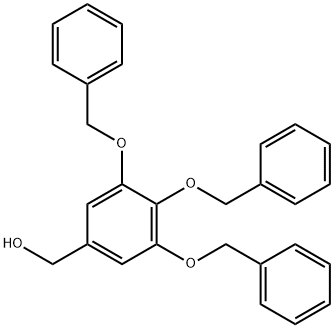 3,4,5-三苄氧基苯甲醇, 79831-88-2, 结构式