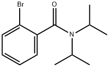 2-Bromo-N,N-diisopropylbenzamide 化学構造式