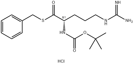 BOC-ARG-SBZL HCL, 79864-22-5, 结构式