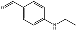 4-(乙基氨基)苯甲醛(9CI) 结构式