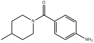 4-(4-甲基哌啶-1-羰基)苯胺,79868-20-5,结构式