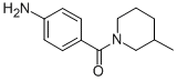 (4-AMINO-PHENYL)-(3-METHYL-PIPERIDIN-1-YL)-METHANONE 化学構造式