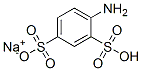 sodium hydrogen aniline-2,4-disulphonate Struktur