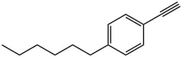 1-ETH-1-YNYL-4-HEXYLBENZENE Struktur