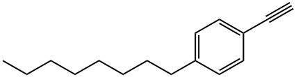 4-乙炔基-4-辛基苯, 79887-13-1, 结构式