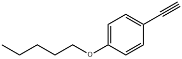 1-Eth-1-ynyl-4-(pentyloxy)benzene Struktur