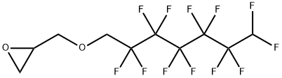 3-(1H,1H,7H-DODECAFLUOROHEPTYLOXY)-1,2-EPOXYPROPANE Structure