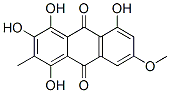 1,3,4,5-Tetrahydroxy-7-methoxy-2-methyl-9,10-anthracenedione Structure