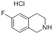 6-FLUORO-1,2,3,4-TETRAHYDRO-ISOQUINOLINE HYDROCHLORIDE Structure