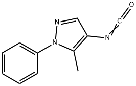 4-ISOCYANATO-5-METHYL-1-PHENYL-1H-PYRAZOLE Structure