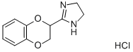 2-[(2,3-ジヒドロ-1,4-ベンゾジオキシン)-2-イル]-2-イミダゾリン·塩酸塩 化学構造式