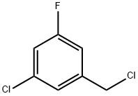 1-CHLORO-3-(CHLOROMETHYL)-5-FLUOROBENZENE Structure