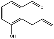 2-ALLYL-3-HYDROXYBENZALDEHYDE 化学構造式