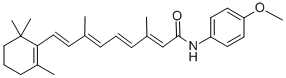 N-4-メトキシフェニルレチンアミド 化学構造式