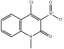 4-氯-1-甲基-3-硝基喹啉-2(1H)-酮,79966-13-5,结构式